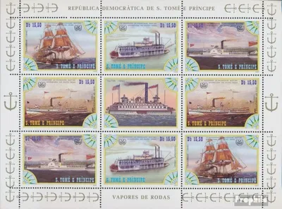 Produktbild von Briefmarken Sao Tome e Principe 1984 Mi 920-923 Kleinbogen (kompl.Ausg.) postfrisch Schiffe