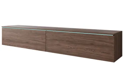 Produktbild von MINIO TV-Schrank DONNA 180 cm, mit LED-Beleuchtung - Walnuss Villa