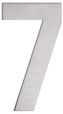Produktbild von Hausnummer 7 Edelst rostfrei 155 mm 155 mm