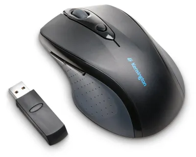 Obrázek produktu pro Kensington Pro Fit Full-Size - myš - pro praváky - optická - 6 tlačítek - bezdrátová - 2,4 GHz - bezdrátový přijímač (USB)