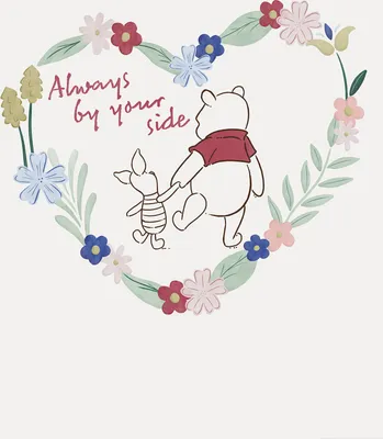 Produktbild von Komar Wandbild- Disney Winnie the Pooh Always by your Side - Größe 50 x 70 cm