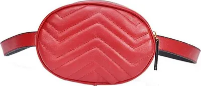 Obrázok produktu pre Dámska taška cez rameno, taška cez bedrá, červená, praktická, mestská, klasická, elegantná