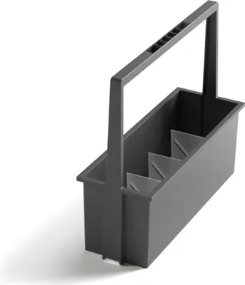 Produktbild von Hailo Carry 3950551 Tragekorb mit 3fach Trenner 9903019 Set