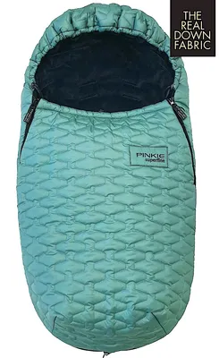 Produktbild von Daunen Winterfußsack  Superfine Old Green