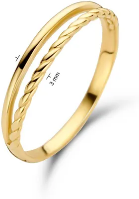 Produktbild von Jackie Gold JKR20.026 Damenring, Ringgröße:54