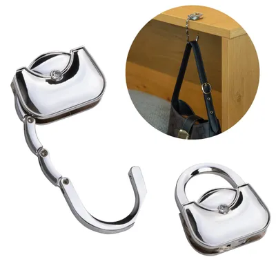 Produktbild von Taschenhalter / ideal zum Aufhängen Handtaschen mit dekorativem Schmuckstein