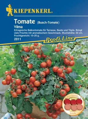 Produktbild von Tomate Vilma | Tomatensamen von Kiepenkerl [MHD 01/2024]