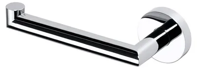 Produktbild von Toilettenpapierhalter Bemeta Omega ohne Deckel, links, verchromt