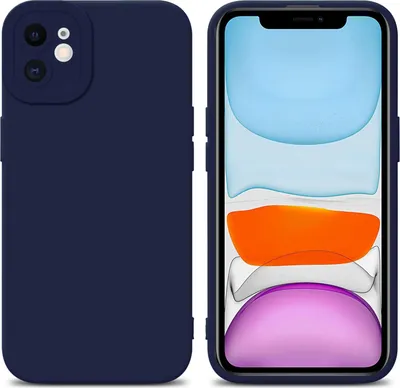 Produktbild von Cadorabo Hülle für Apple iPhone 11 Schutz Hülle in Blau TPU Silikon Etui Case Handyhülle