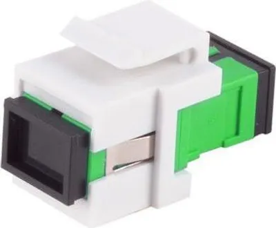 Image de S/CONN connectivité maximale LWL-Keystone Verbinder, SC-SC, Simplex, grün (08-10211)
