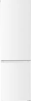 A full-frame shot of a white refrigerator.