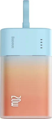 Produktbild von Baseus Popsicle, 5200 mAh, Lithium Polymer (LiPo), 20 W, Blau, Orange