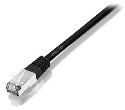 Image de Equip Patchkabel Cat5e Crossov. SF/UTP 2xRJ45 1.00m sw PVC Polybeutel