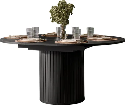 Produktbild von MIRJAN24 Tisch Zante 09, Esszimmer Tisch, Kollektion (Farbe: Schwarz)