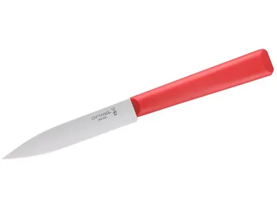 Produktbild von Opinel Küchenmesser ESSENTIELS+ No 312, rostfrei, roter Polymer-Griff