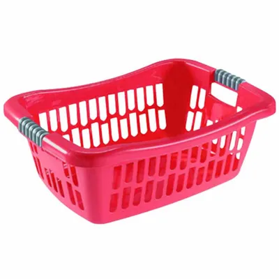 Obrázok produktu pre Heidrun 508-8 Kôš na bielizeň "Althea" z plastu, 64 x 44 x 24,5 cm (farba náhodná, 1 kus)