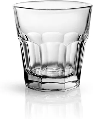 Produktbild von Set aus 6 Trinkgläsern, 230 ml, Spülmaschinenfest, Dickes und Klarsichtglas, für Küche und Garten