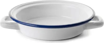 Obrázok produktu pre Smaltovaný hrniec 14 cm biely/modrý