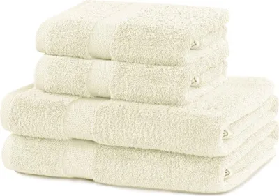 Zdjęcie produktu dla Zestaw Ręczników Ecru 2*70x140 + 2*50x100 DecoKing