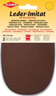 Zdjęcie produktu dla KLEIBER 89406 KLEIBER imitacja skóry  z laminacją, 100 x 150 mm, brązowy