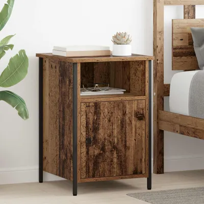 Immagine prodotto di vidaXL Tavolino da notte, 2 pezzi, legno di recupero, 40 x 42 x 60 cm, materiale in legno
