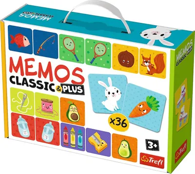 Immagine prodotto di Trefl Memo Classic Plus Logic