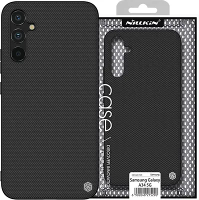 Zdjęcie produktu dla Nillkin Textured Case Etui Do Samsung Galaxy A54 5G Wzmocniony Nylonowy Pokrowiec Czarne
