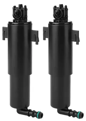 Image de 2 buse de nettoyage des phares (buses de pulvérisation) référence 61677179311, compatibles avec la Série 3 E93