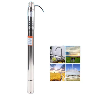 Immagine prodotto di Pompa sommersa, potenza 0,35 kW, portata 1000 l/h, 220 V, argento, UE