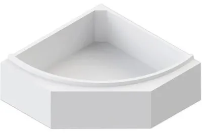 Produktbild von Wannenträger zu OF Pamir mit Ablage 151 cm