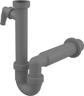 Produktbild von Alcadrain Röhrengeruchverschluss mit einer Überwurfmutter 6/4" und einem Geräteanschluss ECO