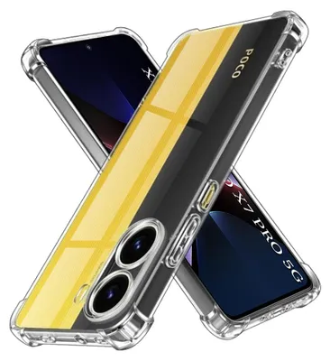 Obrázok produktu pre Silikónové puzdro Anti Shock pre Xiaomi Poco X7 Pro - Transparentné KP36551