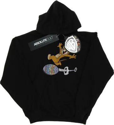 Produktbild von Tom And Jerry - "Egg Run" Kapuzenpullover für Herren BI19221 (S) (Schwarz)