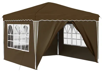 Obrázok produktu pre Prístrešok na párty 288 x 288 x 245 cm Sivohnedá