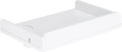 Produktbild von Famanu Nachttisch Bambus - ohne Bohren, 32 x 23 cm, weiß