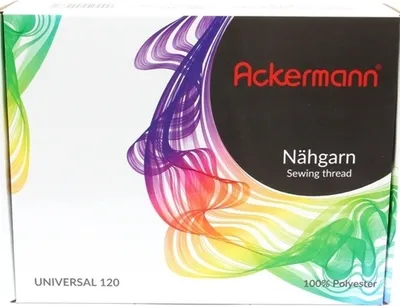 Produktbild von Ackermann Universal 120er Nähgarnbox 20 x 1000m