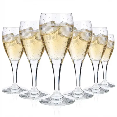 Produktbild von 6x Elisabethen Quelle Wasser Glas Trinkgläser Wassergläser 0,16l Kelch Rastal