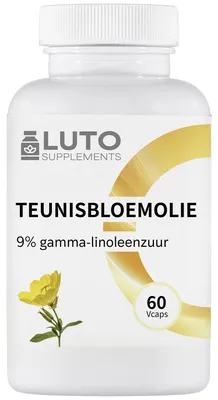 Produktbild von LUTO Supplements Nachtkerzenöl – 60 Softgels – 1000 mg pro 2 Softgels, 9 % GLA