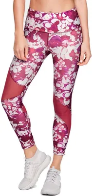 Produktbild von Under Armour Ua Hg Armour Ankle Crop Print Impulse Pink /  / Metallic S