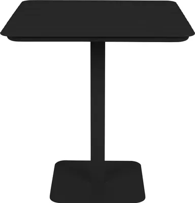 Produktbild von Zuiver Vondel Gartentisch/ Bistrotisch 71x71 cm Aluminium Schwarz