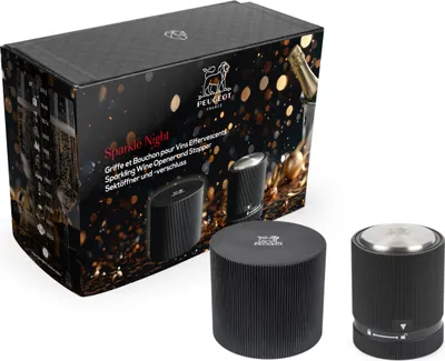 Produktbild von PEUGEOT Geschenkset SPARKLE NIGHT Sektöffner Sektverschluss Kapselschneider