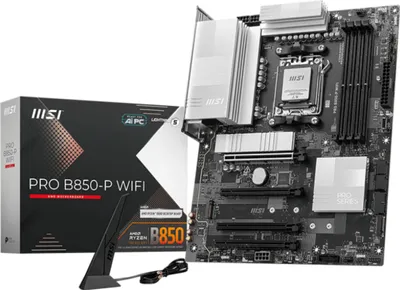 Produktbild von MSI PRO B850-P WIFI Motherboard AMD B850 Sockel AM5 ATX