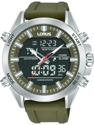 Produktbild von Lorus RW669AX9 Herrenuhr Analog-Digital Alarm Chronograph 45mm 10ATM