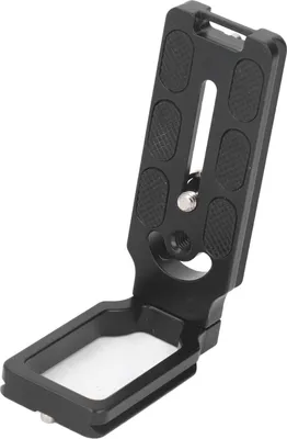 Productafbeelding van Camera L-beugel, verticaal en horizontaal te gebruiken, gemaakt van aluminiumlegering, met zacht siliconenkussen en snelkoppelplaat