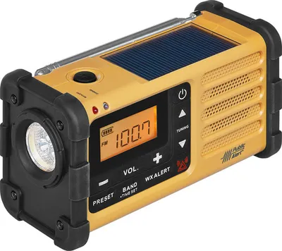 Produktbild von Sangean MMR-88 (Survivor M8) gelb Notfall/Kurbel/Solar Radio