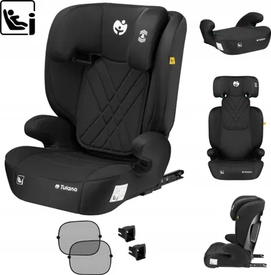 Produktbild von Tulano 2In1 Autositz 100-150Cm Schwarz Isofix I-Size Sip Guardfix