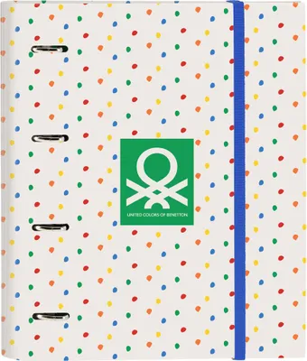 Image de Classeur à anneaux Benetton Topitos (27 x 32 x 3.5 cm)