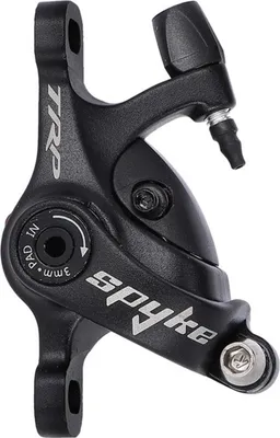 Produktbild von Scheibenbremse TRP Spyke mech. schwarz, für MTB Hebel, Alu-Arm