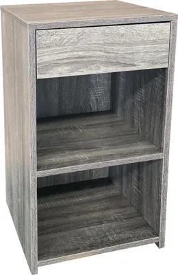 Produktbild von VDD – Nachttisch – Nachttisch grau – Nachttisch aus Holz – Nachttisch modern