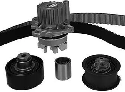 Produktbild von METELLI 30-0731-2 Zahnriemensatz + Wasserpumpe für VW Golf IV Schrägheck (1J1) Golf IV Variant (1J5) für AUDI A3 Schrägheck (8L1) für SKODA für SEAT